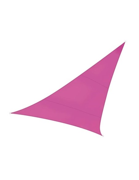 SONNENSEGEL - DREIECKIG - 5 x 5 x 5 m - FARBE: FUCHSIA
