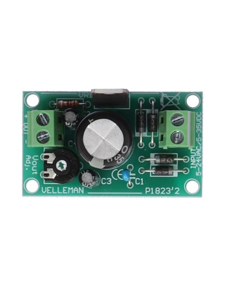 MODULE D'ALIMENTATION 1A REGLABLE