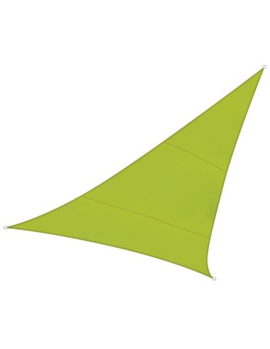 VOILE SOLAIRE - TRIANGLE - 5 x 5 x 5 m - COULEUR: VERT LIME