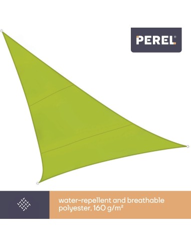 SHADE SAIL - TRIANGLE - 5 x 5 x 5 m - COLOUR:...
