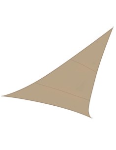 WASSERDURCHLÄSSIGES SONNENSEGEL - DREIECKIG - 5 x 5 x 5 m...
