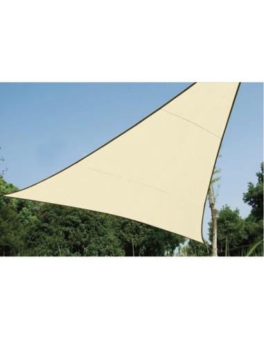 WATER-PERMEABLE SHADE SAIL - TRIANGLE - 5 x 5 x...
