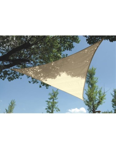 WATER-PERMEABLE SHADE SAIL - TRIANGLE - 5 x 5 x...