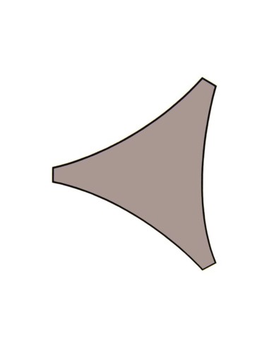 SONNENSEGEL - DREIECKIG - 5 x 5 x 5 m - FARBE:...