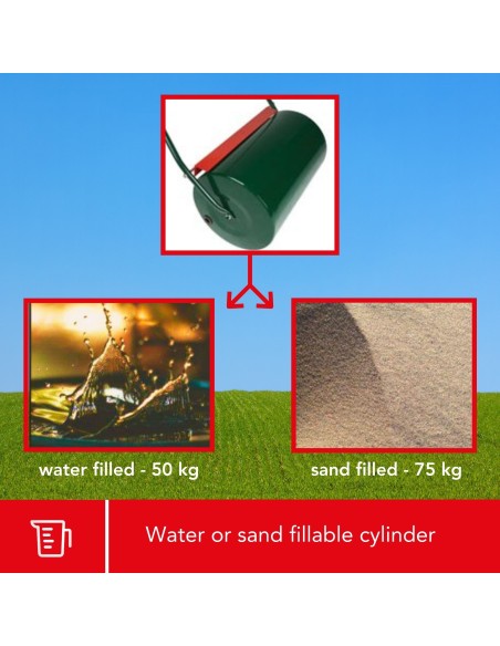 DT75000 : RASENWALZE - LÄNGE 50 cm - Toolland
