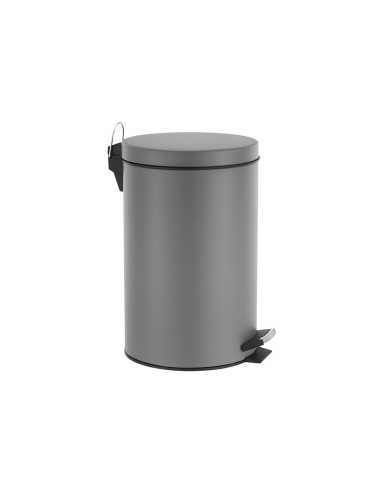 Pedal bin - 14 l - Metal gris