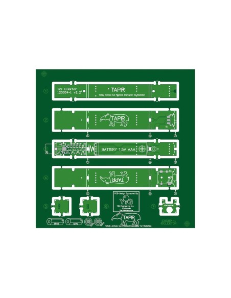 Kit de détection Elektor Tapir E-Smog