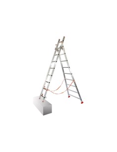 Echelle combinée, aluminium, type ATLANTA, longueur :...