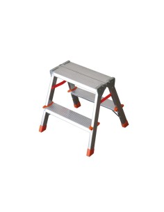 Dubbelzijdig opstaphulpmiddel, aluminium, 2x2 treden,...