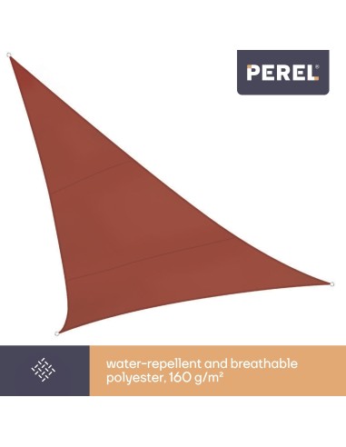 SHADE SAIL - TRIANGLE - 5 x 5 x 5 m - COLOUR:...