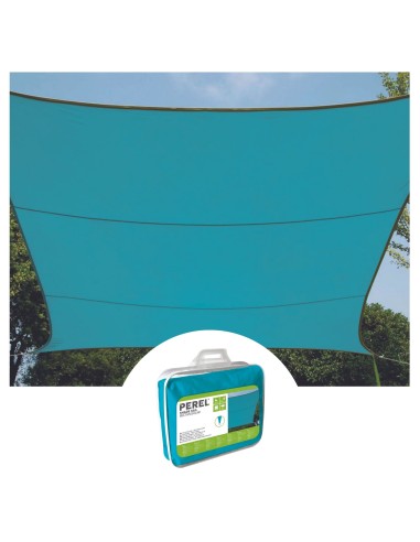 SHADE SAIL - RECTANGULAR - 4 x 3 m - COLOUR: SKY BLUE