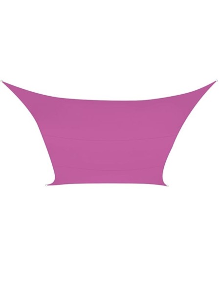 SONNENSEGEL - RECHTECKIG - 4 x 3 m - FARBE: FUCHSIA