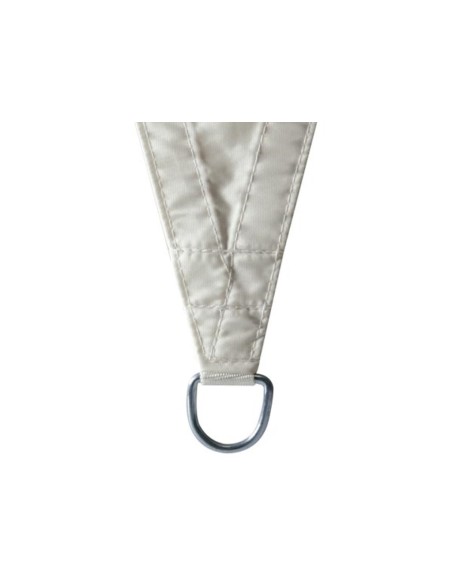 VOILE SOLAIRE - CARRÉ - 5 x 5 m - COULEUR: CRÈME