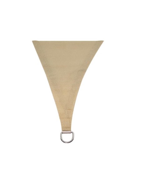 WASSERDURCHLÄSSIGES SONNENSEGEL - QUADRATISCH - 5 x 5 m - FARBE: CHAMPAGNE