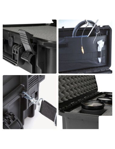 HARD CASE - 555 x 428 x 211 mm - WITH FOAM