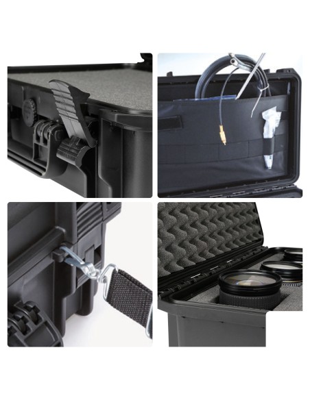 HARD CASE - 555 x 428 x 211 mm - WITH FOAM