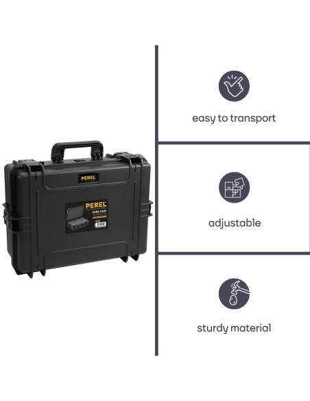 HARD CASE - 555 x 428 x 211 mm - WITH FOAM