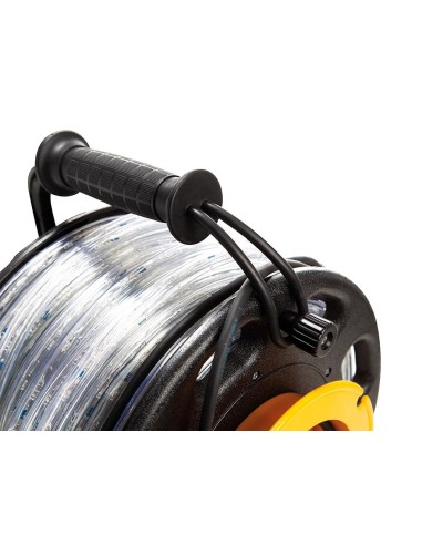TAMBOUR DE CORDE LUMINEUX LED - 30 m - BLANC...