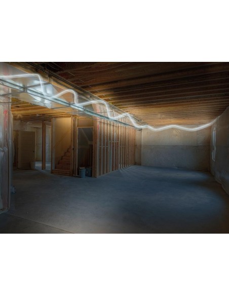 TAMBOUR DE CORDE LUMINEUX LED - 30 m - BLANC FROID - ÉCLAIRAGE DE SÉCURITÉ POUR PROFESSIONNELS