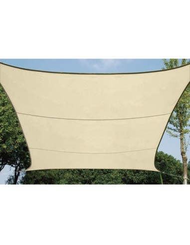 WATER-PERMEABLE SHADE SAIL - SQUARE - 3.6 x 3.6...