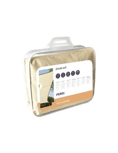 WATER-PERMEABLE SHADE SAIL - SQUARE - 3.6 x 3.6...