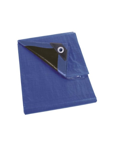 Abdeckplane - Blau/Schwarz - Ultrastark - 2 x 3 m