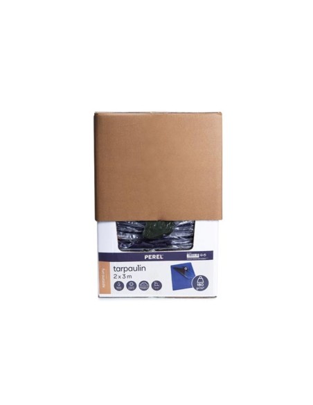Tarpaulin - Blue/Black - Ultra Strong - 2 x 3 m