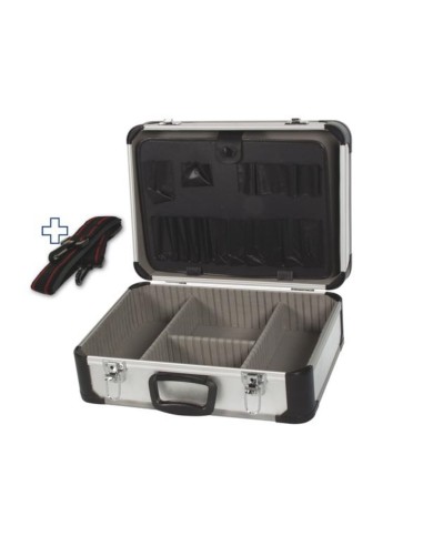 VALISE À OUTILS EN ALUMINIUM - 460 x 330 x 165 mm