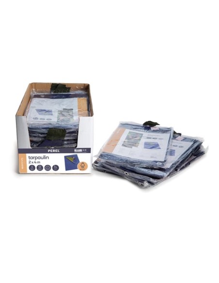 TARPAULIN - BLUE/GREEN - REGULAR - 2 x 4 m