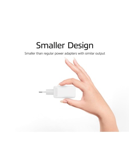 USB-C Charger 35W with Power Delivery PPS and GaNFast