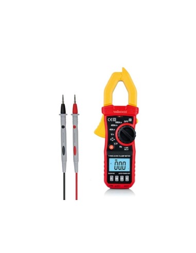 Digital clamp meter - CAT III - 600 VAC/VDC - NCV - with data-hold function