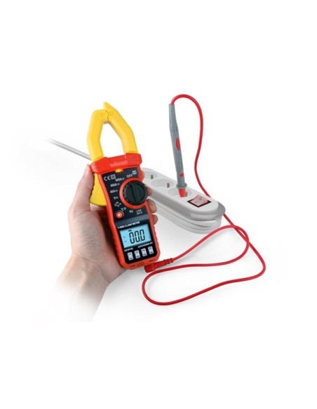 PINCE AMPÈREMÉTRIQUE - CAT III - 600 V - AC/DC - NCV - AVEC FONCTION DATA-HOLD