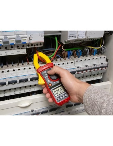 PINCE AMPÈREMÉTRIQUE - CAT III - 600 V - AC/DC...