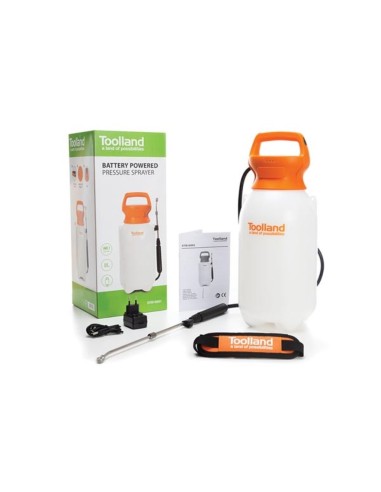 BATTERY POWERED PRESSURE SPRAYER - 8 L