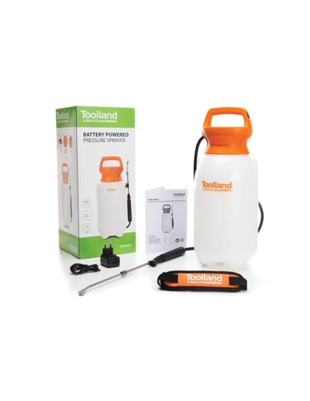 BATTERY POWERED PRESSURE SPRAYER - 8 L