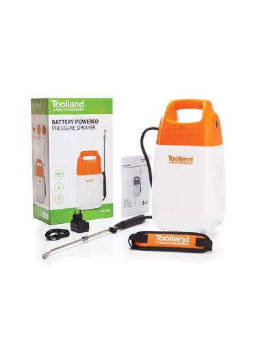 BATTERY POWERED PRESSURE SPRAYER - 6 L