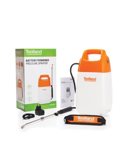 BATTERY POWERED PRESSURE SPRAYER - 6 L