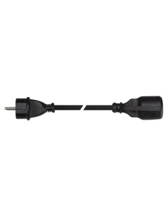 RUBBER EXTENSION CABLE - 10 m - 3G2.5 - FRENCH SOCKET 2