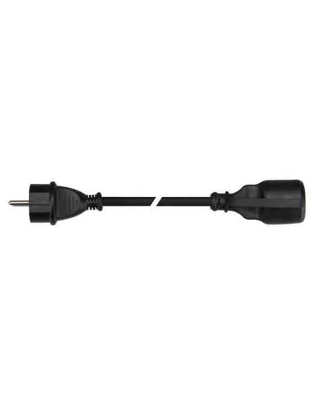 RUBBER EXTENSION CABLE - 10 m - 3G2.5 - FRENCH SOCKET