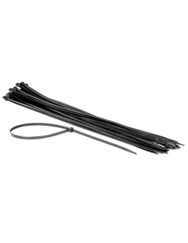 NYLON CABLE TIE SET - 8.8 x 750 mm - BLACK (50 pcs)