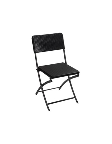 FOLDING CHAIR WITH RATTAN PATTERN