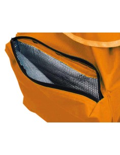 Chariot à provisions - 30 l - isotherme - Orange 2