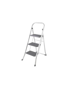 3-STAPS METALEN TRAPLADDER