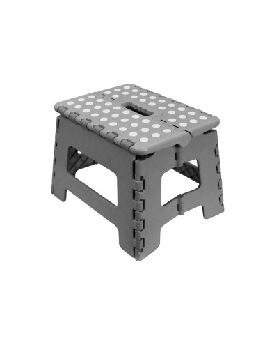 Folding Stool - 29 x 22 x 22 cm - Grey