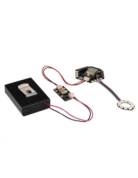 BRIGHTDOT-SET - VOEDING & ZEKERINGEN VOOR ELEKTRONISCHE WEARABLES