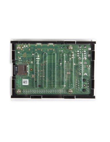 TRANSPARENT CASE WITH COOLING FOR RASPBERRY PI 4®