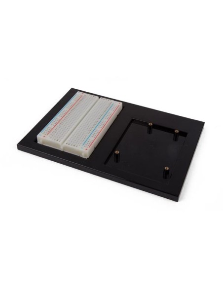 PROJEKT-HALTERUNG FÜR ARDUINO® UNO ENTWICKLUNGSBOARD + STECKPLATINE