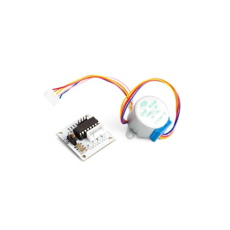 5 VDC STEPPER MOTOR WITH ULN2003 DRIVER BOARD