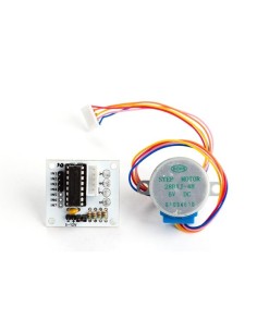 SCHRITTMOTOR MIT 5 VDC UND TREIBER-PLATINE ULN2003 2