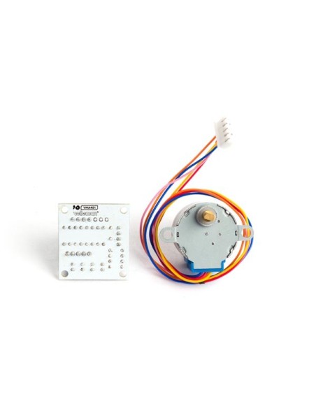 SCHRITTMOTOR MIT 5 VDC UND TREIBER-PLATINE ULN2003
